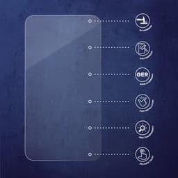3 Stuks Savvies Screenprotector - geschikt voor Philips Airfryer HD9876/90 - beschermfolie glas transparant — thumbnail 3