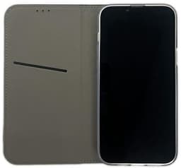 Merkloos Smart Magnet Boek - Etui - Samsung S23 Ultra - Zwart - Magneetsluiting — thumbnail 2