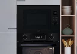 Magnetron met grill - Oven combi - Snel koken - 8 automatische programma's - 20 liter - Zwart — thumbnail 4