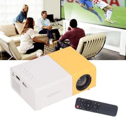 Dailygoody - 1080P Mini LED Videoprojector - Compacte projector - Ideaal voor thuisbioscoop - 24-60 Inch - Geschikt voor smartphone, DVD en lapto — thumbnail 5