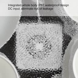 Draagbare Vaatwasser - Mini Reiniger - Snel Afwassen - Ultrasone Technologie - IP67 Waterdicht - Wit — thumbnail 4