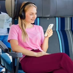 Spirit Focused, Bluetooth® over-ear, ANC, zwart/blauw — thumbnail 3