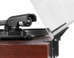 Retro Platenspeler met Bluetooth, FM Radio en CD Speler - Fenton RP180 - Hout — thumbnail 4
