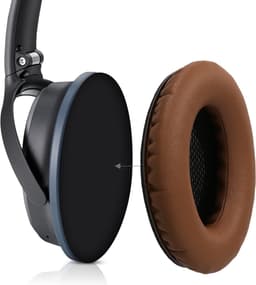kwmobile 2x oorkussens geschikt voor Bose Quietcomfort 35 35II 25 15 / QC35 QC35II QC25 QC15 - Earpads voor koptelefoon in donkerbruin — thumbnail 3