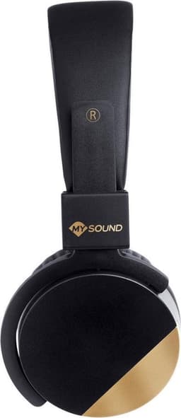 Meliconi MySound Speak Metal Headset Bedraad Hoofdband Oproepen/muziek Zwart — thumbnail 3