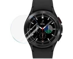 Strap-it Screen protector glas - beschermend glasplaatje geschikt voor Samsung Galaxy Watch 4 Classic 42mm