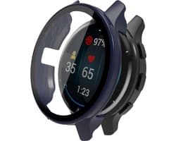 Watch case screenprotector - hoesje - geschikt voor Garmin Venu 2S - donkerblauw