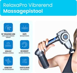El Suvon Massage Gun - Massage Pistool - Inclusief Koffer en 7 Opzetstukken - Sport en Relax Massageapparaat - Krachtig en Draadloos - Massage Gun Professioneel- Fitness — thumbnail 3