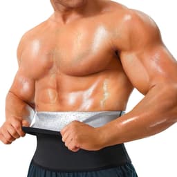 Riem voor heren, tailletrainer, trimmer, shapewear, afslanken, kleding, buikriem voor mannen — thumbnail 1