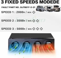 Auto Airconditioning 12V Model1 Heat Cool - 550 W Vermogen - 10500 BTU Koelcapaciteit - ABS+PC Materiaal - Voor Auto En Camper — thumbnail 3