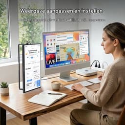 16 inch 144Hz draagbare monitor – FHD 1200P tweede scherm — thumbnail 3