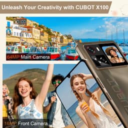 CUBOT X100 5G Smartphone 16GB RAM-256GB ROM 6,88"120Hz HD-64MP Camera-5100mAh,Android15 — thumbnail 5