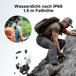 DOOGEE SnapBeat-Bluetooth Speaker-Bluetooth 5.4-luidspreker-Draagbare mini-Draadloze Speaker met 12 uur Batterijduur-magnetische luidspreker -Waterdicht IP66-Stereo TWS-luidspreker-Heldere hifi-geluidskwaliteit-Basis-Haak — thumbnail 4