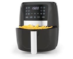 Digitale Airfryer 5.7L - Gezond Koken met 12 Functies en LED Display