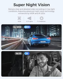 Dashcam 4K + 1080p met GPS en nachtzicht — thumbnail 3
