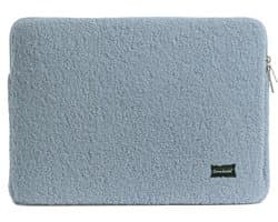 Bombata Teddy Laptop Sleeve - Laptop Hoes geschikt voor 13 / 13.3 / 14 inch Laptops - Blauw