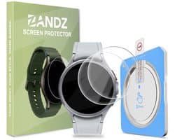 Bandz Gehard Glas Screenprotector (2 Pack) 47mm met One-Click installatietool – geschikt voor Samsung Galaxy Watch 6 Classic 47mm - Helder - Krasbestendig - Bubbelvrij
