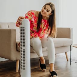 Stille Torenventilator 80 cm met Afstandsbediening en Timer — thumbnail 1