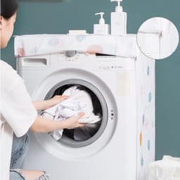 Allecta - Waterdichte hoes voor wasmachine en droger voor buiten - anti-aging - zonwering - beschermhoes voor wasmachine en droger — thumbnail 3