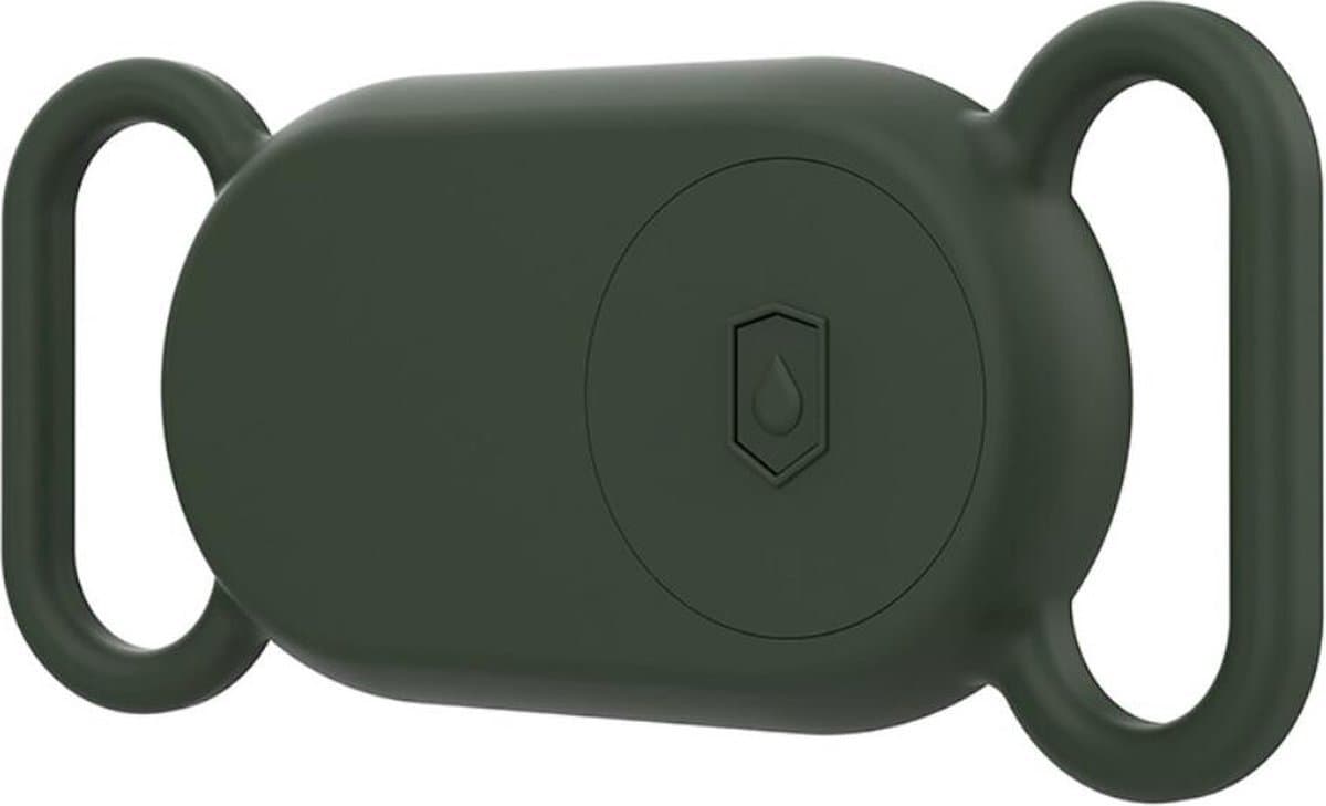 Go Go Gadget - Siliconen case - Geschikt voor Samsung Galaxy SmartTag2 - Huisdier case - Halsbanden tracker - Groen — afbeelding 1