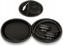 Hardcase Opvouwbare Koptelefoon Hoes - Zwart — thumbnail 3