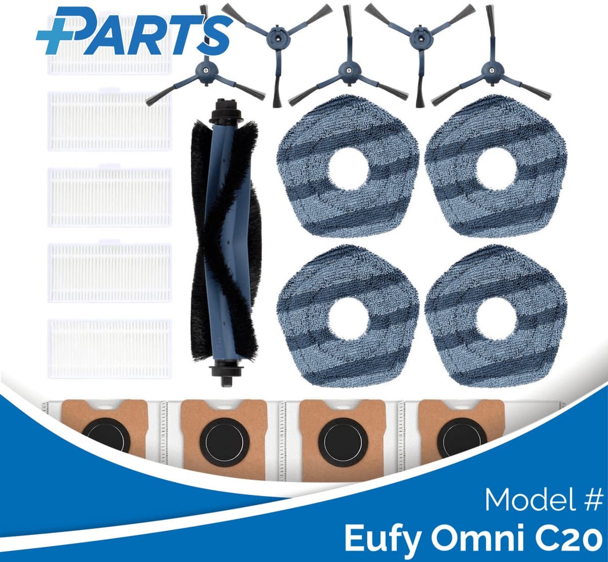 Eufy Omni C20 Onderhoudsset (Plus.Parts® alternatief voor T290C) — afbeelding 1