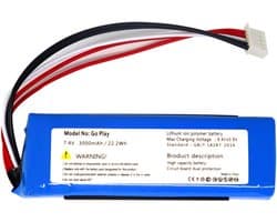 Oplaadbare 3000mAh Vervangende Luidspreker Batterij voor Draagbare Bluetooth Speaker