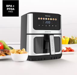 Digitale Airfryer 6,5L met 8 programma’s en Touchscreen — thumbnail 6