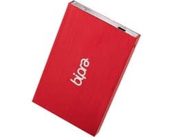 Externe Pocket Harde Schijf 100GB USB 2.0 Slank Ontwerp Rood