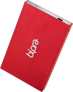 Externe Pocket Harde Schijf 100GB USB 2.0 Slank Ontwerp Rood — thumbnail 1