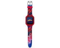 Accutime horloge smartwatch Spiderman met 26 games voor kinderen.