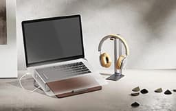 Tafelhoofdtelefoonstandaard voor Over-Ear en Gaming Hoofdtelefoons - Afneembare en Antislip Design — thumbnail 4