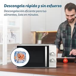 Magnetron met Grill 800W - 25 Liter Inhoud, 5 standen en Ontdooi Functie — thumbnail 3