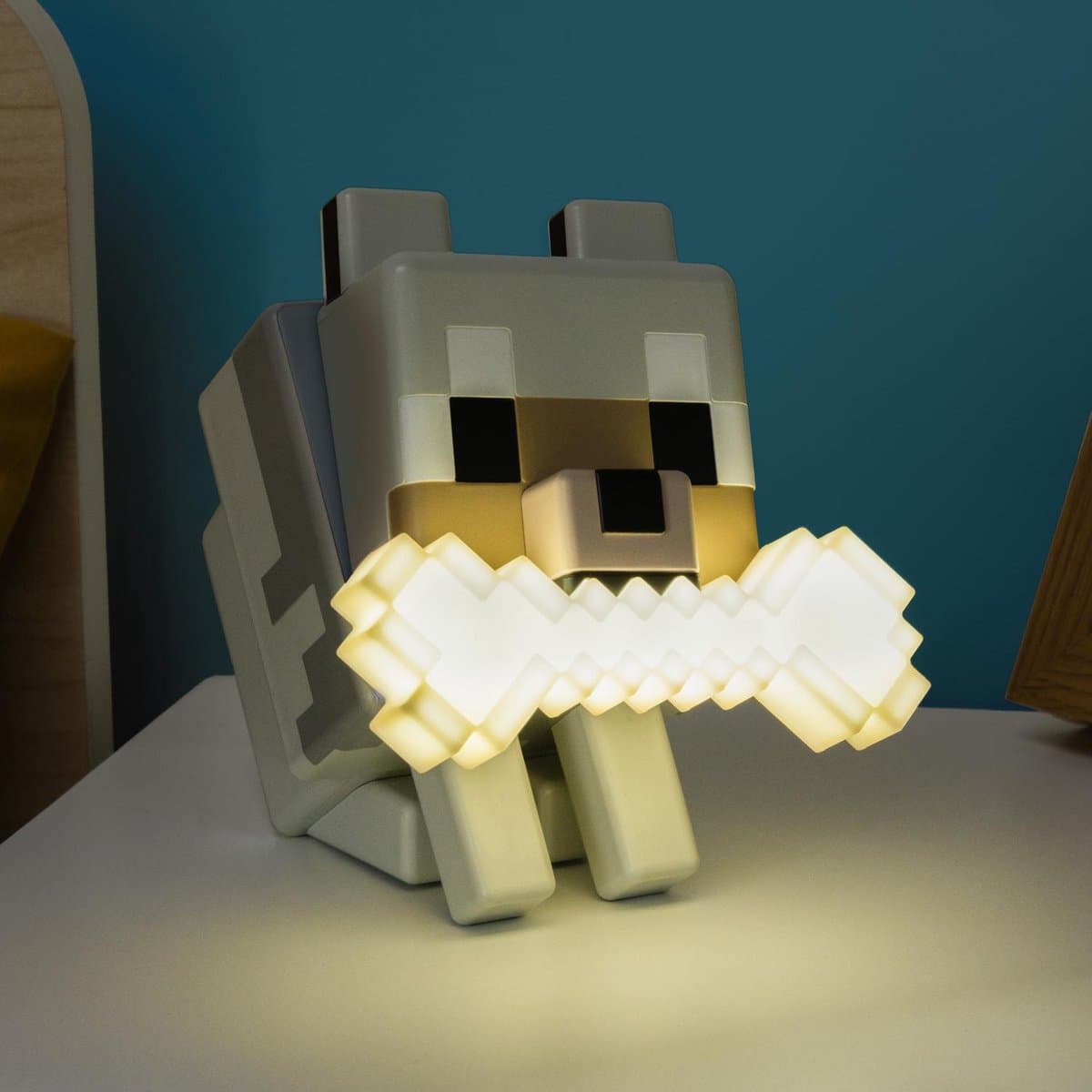 Paladone Minecraft - Wolf Lamp - 14 cm — afbeelding 1