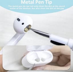 Knaak Oordopjes Schoonmaak Set - 3 in 1 Pen - Bluetooth Oordopjes - Set geschikt voor Airpods — thumbnail 5