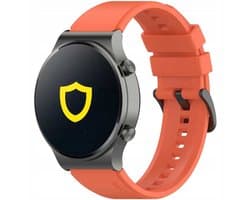 Spacecase Sc Easy Band Horlogeband 22Mm Oranje Voor Smartwatch