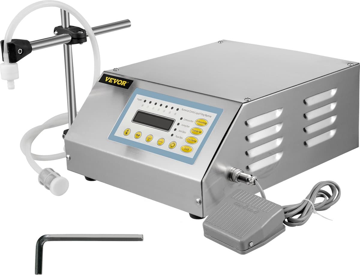 VEVOR Pneumatische Vulmachine Vloeistof Vulmachine Roestvrij Staal 5 - 3500 Ml — afbeelding 1