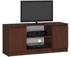 AKORD Furniture Factory OP0LRTVVEN005, Wengé, 2 schappen, Mat, 2 deur(en), 400 mm, 1200 mm