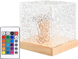 LED-sterrenprojector - Galaxy-projector - Sfeerverlichting - Nachtlampje voor naast het bed - Decoratieve verlichting - Met afstandsbediening - 16 kleuren - Geschikt voor volwassenen en kinderen - 13 cm * 13 cm - Perfect voor feestjes — thumbnail 1