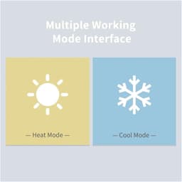 Slimme Thermostaat - Wifi Thermostaat - Klimaat Regelen - 4-Leiding Systeem - 2.8 Inch Scherm - Wit — thumbnail 3