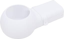 Boorstofvanger - Opvangbak Boorafval - Schoon Boren - Universele Quick-Connect - Compact Formaat - Wit — thumbnail 1