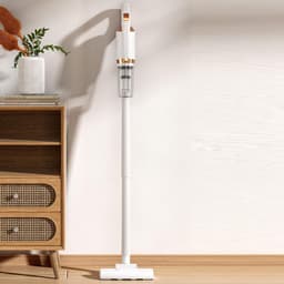 Steelstofzuiger - Draadloze Reiniger - Huishouden Schoonmaken - Combinatie Stofzuigen Dweilen - Hoge Capaciteit Batterij - Wit — thumbnail 2