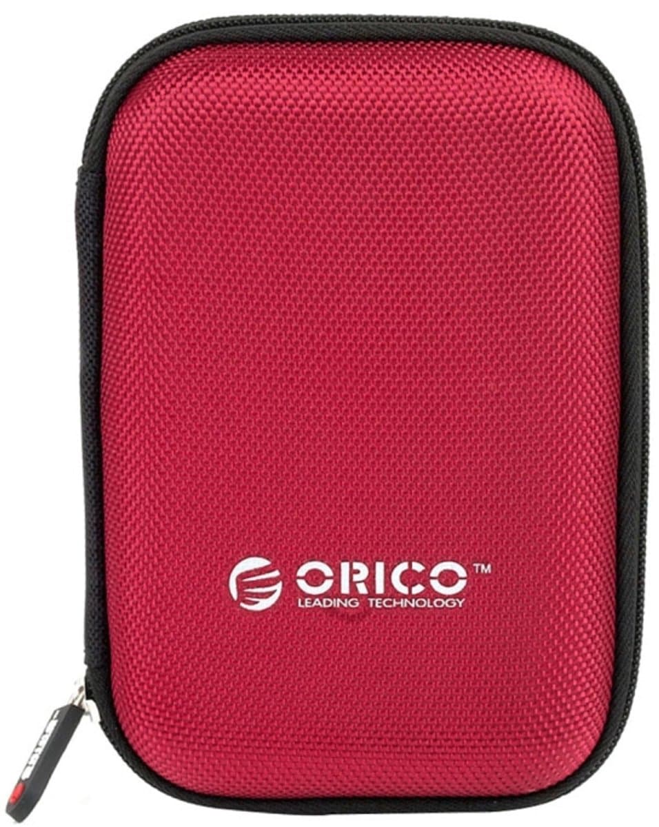 ORICO PHD-25 2,5 inch SATA HDD-behuizing Harde schijf Schijf Beschermhoes (rood) — afbeelding 1