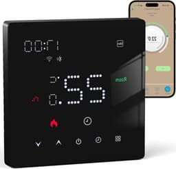 Digitale Thermostaat voor Vloerverwarming, Water en Gasketel met Wifi — thumbnail 3