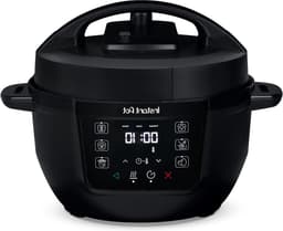 Elektrische Multicooker - Snelle Kookpan - Maaltijden Bereiden - Compact Formaat - 38 Liter - Zwart — thumbnail 1