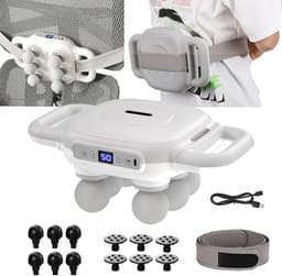 Solidchoice - Draagbare Massage Gun met 18 Massagekoppen en 50 Snelheden — thumbnail 1