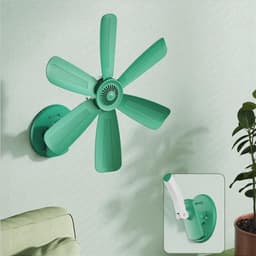 Elektrische Ventilator - Tafelventilator Klemventilator - Ruimte Koelen - 3-in-1 Montage - 142 x 89 cm - Groen — thumbnail 4