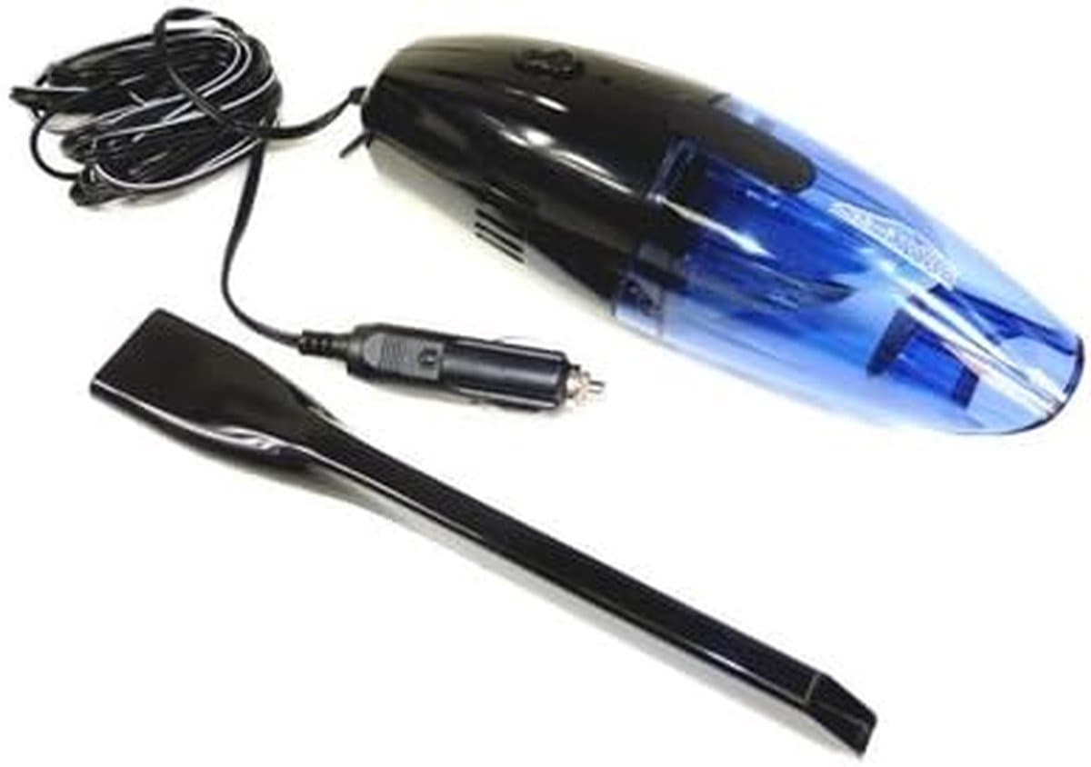 Autostofzuiger - Kleine stofzuiger - Auto schoonmaken - 12 Volt - 30 Watt - Zwart — afbeelding 1