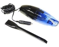 Autostofzuiger - Kleine stofzuiger - Auto schoonmaken - 12 Volt - 30 Watt - Zwart