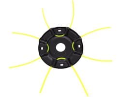 Grasmaaier snijkop met 4 lijnen - metalen brushcutter hoofd - snijdiameter 30 cm - ideaal voor precisiewerk - SnelShoppen